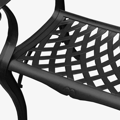 9pc Large Oval Patio Dining Set and Eight Chairs