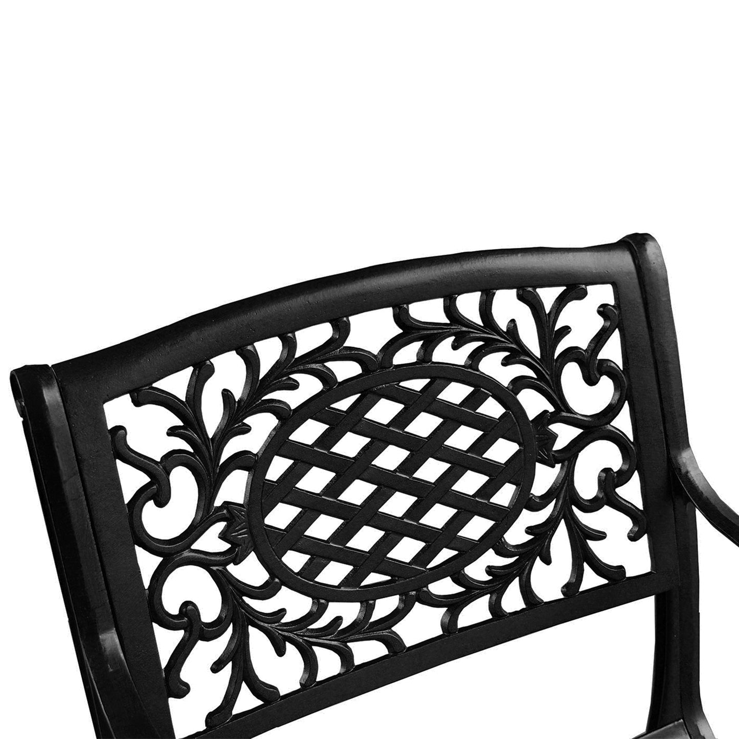 9pc Large Oval Patio Dining Set and Eight Chairs
